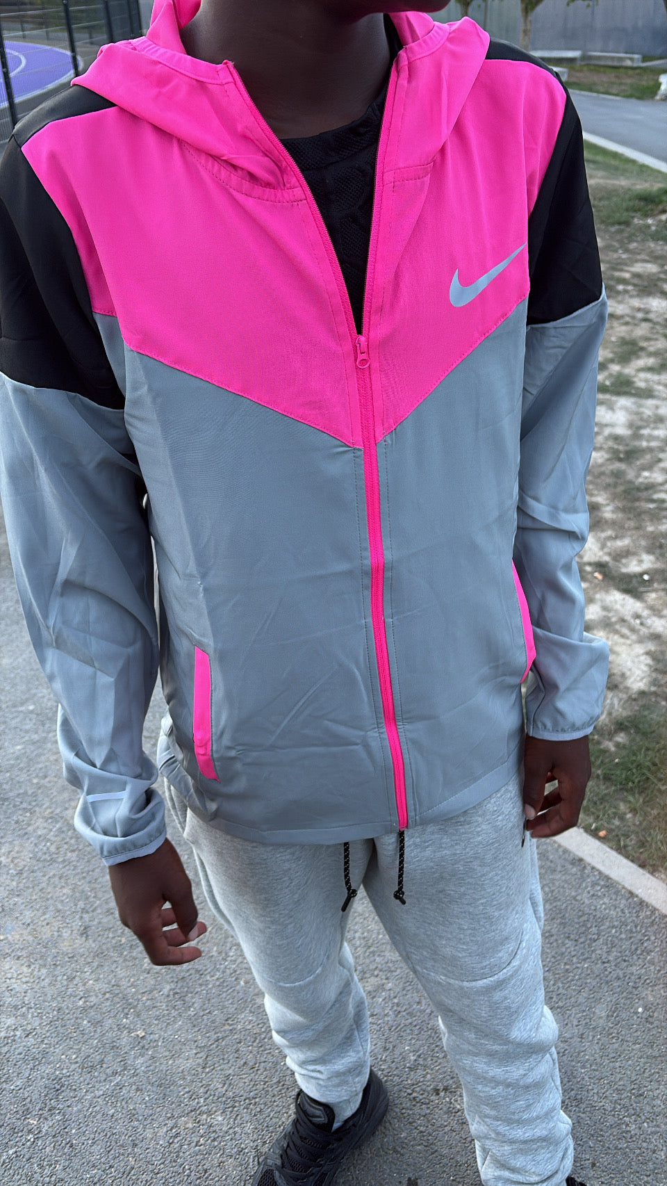 Veste Nike miler rose
