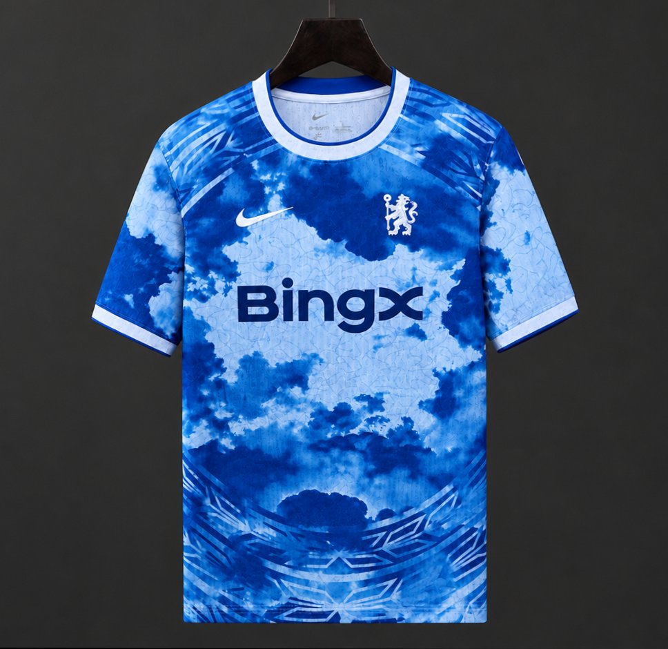 Maillot d’avant match chelsea